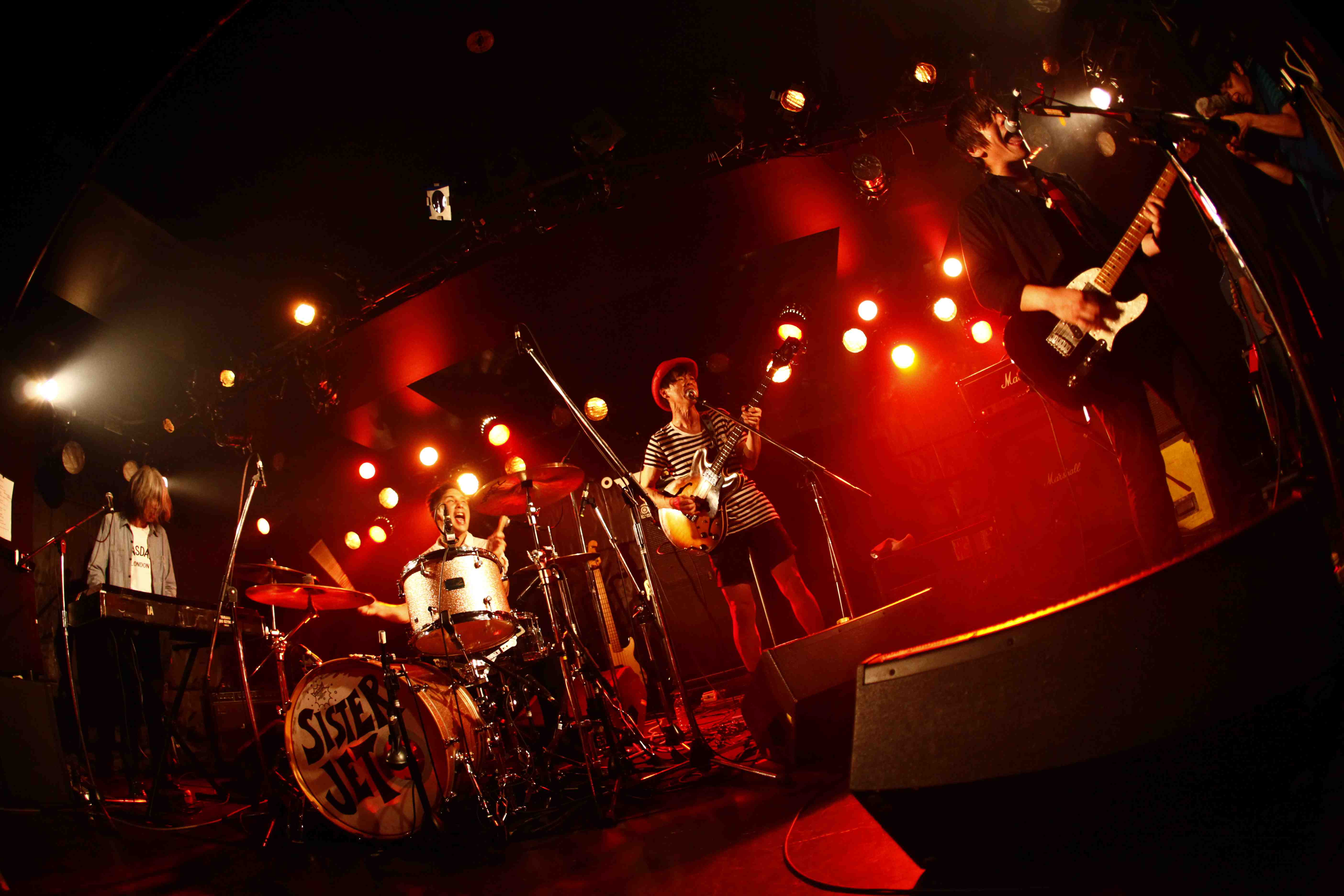 SISTERJET with DOTS＋BORDERS  2013/7/12@新代田FEVER